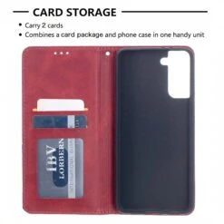 Étui De Protection Galaxy S21 Plus - Style Geometrique Rouge -All For Phone Magasin etui galaxy s21 plus frac4156 6