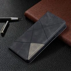 Étui De Protection Galaxy S21 Ultra 5G - Style Geometrique Noir -All For Phone Magasin etui galaxy s21 ultra 5g frac4148 7