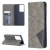 Étui De Protection Galaxy S21 Ultra 5G - Style Geometrique Gris -All For Phone Magasin etui galaxy s21 ultra 5g frac4149