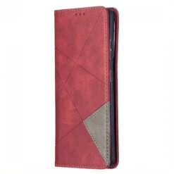 Étui De Protection Galaxy S21 Ultra 5G - Style Geometrique Rouge -All For Phone Magasin etui galaxy s21 ultra 5g frac4150 2