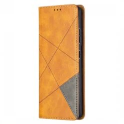 Étui De Protection Galaxy S21 Ultra 5G - Style Geometrique Marron Clair -All For Phone Magasin etui galaxy s21 ultra 5g frac4151 2