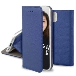 Étui Galaxy S22 Plus Folio Magnetique JAYM Bleu -All For Phone Magasin etui galaxy s22 plus bleu frac4750 3