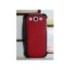 Etui Galaxy S3 Simili Cuir Rouge -All For Phone Magasin etui galaxy s3 frac s211