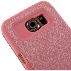 Etui Galaxy S6 Edge Cuir Avec Fenetre Mercury Rose -All For Phone Magasin etui galaxy s6 edge frac1064 5