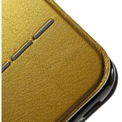 Etui Galaxy S6 Edge Slide Avec Fenetre Jaune -All For Phone Magasin etui galaxy s6 edge frac1070 8