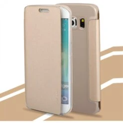 Etui Galaxy S6 Edge Incurvé USAMS Or