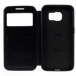 Etui Galaxy S6 Edge Cuir ROAR Noir -All For Phone Magasin etui galaxy s6 edge frac1074 9