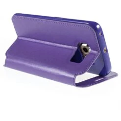 Etui Galaxy S6 Edge Cuir ROAR Violet -All For Phone Magasin etui galaxy s6 edge frac1076 4