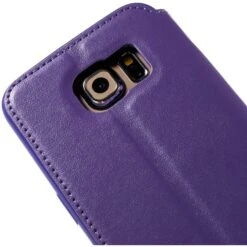 Etui Galaxy S6 Edge Cuir ROAR Violet -All For Phone Magasin etui galaxy s6 edge frac1076 8