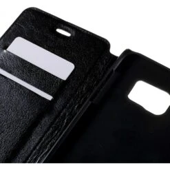 Etui Galaxy S6 Edge Plus Portefuille Simili-Cuir Noir -All For Phone Magasin etui galaxy s6 edge frac1082 9