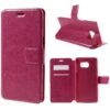 Etui Galaxy S6 Edge Plus Portefuille Simili-Cuir Fushia -All For Phone Magasin etui galaxy s6 edge frac1084