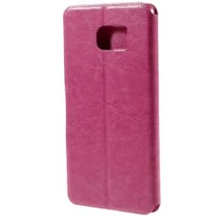 Etui Galaxy S6 Edge Plus Portefuille Simili-Cuir Fushia -All For Phone Magasin etui galaxy s6 edge frac1084 2