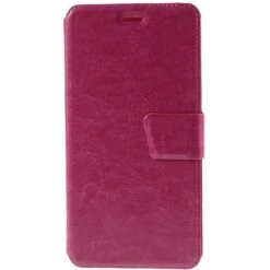 Etui Galaxy S6 Edge Plus Portefuille Simili-Cuir Fushia -All For Phone Magasin etui galaxy s6 edge frac1084 3