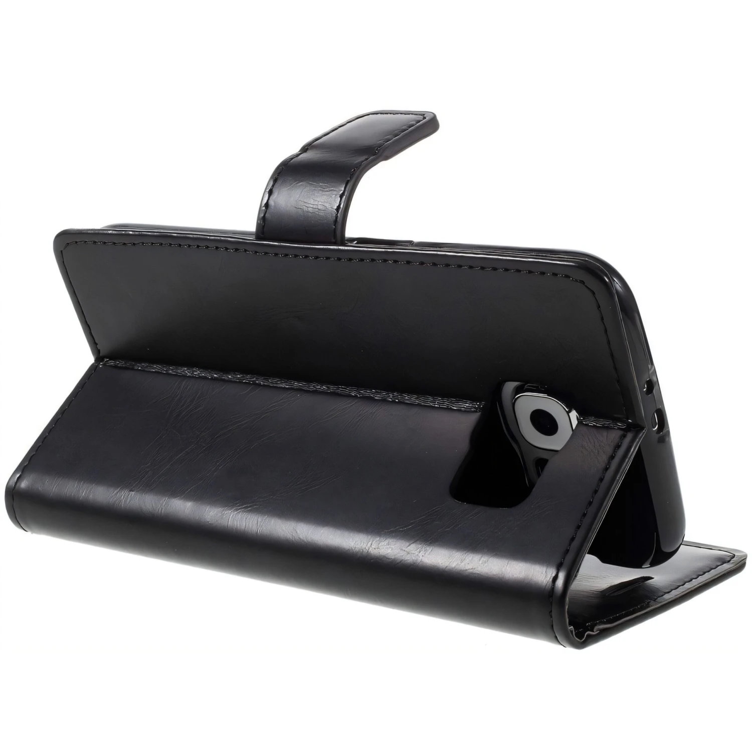 Etui Portefeuille Samsung Galaxy S6 Mercury Noir 9 Etui Portefeuille Samsung Galaxy S6 Mercury Noir – Image 7