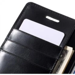 Etui Portefeuille Samsung Galaxy S6 Mercury Noir 22 Etui Portefeuille Samsung Galaxy S6 Mercury Noir -All For Phone Magasin etui galaxy s6 frac2177 9