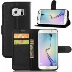 Etui Galaxy S7 Portefeuille Noir