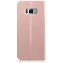 Etui Galaxy S8 Plus Simili-cuir Silicone Rose -All For Phone Magasin etui galaxy s8 plus frac1564 9