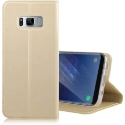 Etui Galaxy S8 Plus Simili-cuir Silicone Or -All For Phone Magasin etui galaxy s8 plus frac1565 4