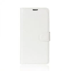 Etui Portefeuille Samsung Galaxy S9+ Avec Rangement Cartes Blanc -All For Phone Magasin etui galaxy s9 plus frac2716 1