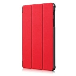 Étui De Protection Galaxy Tab A 8.0 (2019) - Pliable En 3 Rouge -All For Phone Magasin etui galaxy tab a 80 frac4107 3