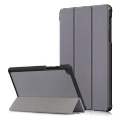 Étui De Protection Galaxy Tab A 8.0 Wifi (T290 / T295 / T297) - Pliable En 3 Gris