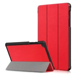 Étui De Protection Galaxy Tab A 8.0 Wifi (T290 / T295 / T297) - Pliable En 3 Rouge