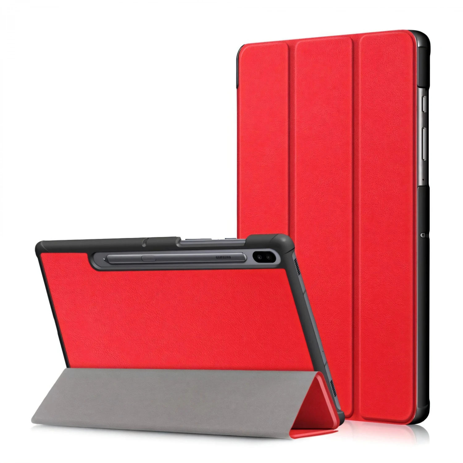 Etui De Protection Galaxy Tab S6 10.1 Smart Case - Rouge 3 Etui De Protection Galaxy Tab S6 10.1 Smart Case - Rouge
