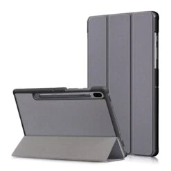 Étui De Protection Galaxy Tab S6 (T800 / T865) - Pliable En 3 Gris