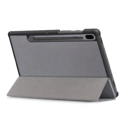 Étui De Protection Galaxy Tab S6 (T800 / T865) - Pliable En 3 Gris -All For Phone Magasin etui galaxy tab s6 frac4115 4