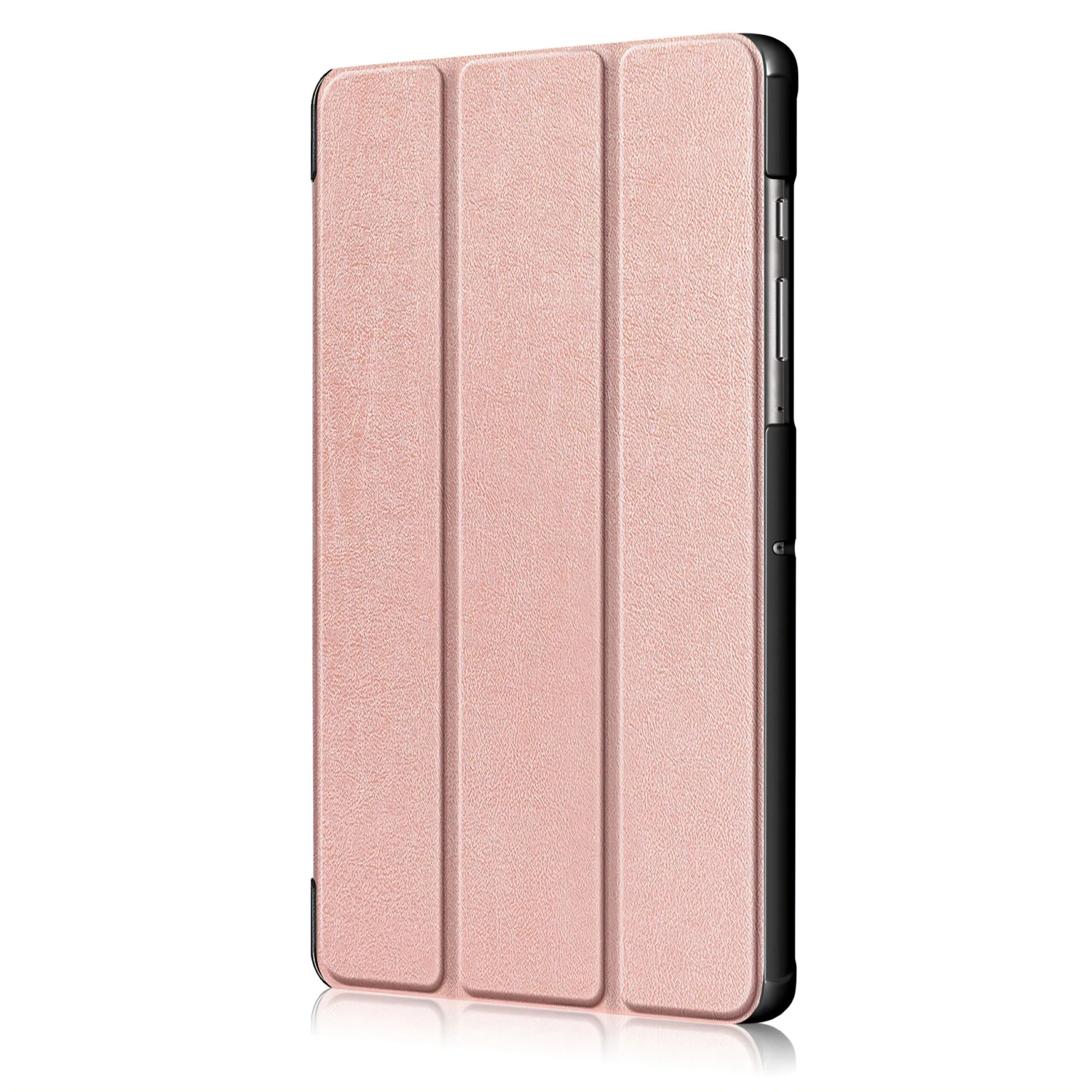Étui De Protection Galaxy Tab S6 (T800 / T865) - Pliable En 3 Or Rose 6 Étui De Protection Galaxy Tab S6 (T800 / T865) - Pliable En 3 Or Rose – Image 4
