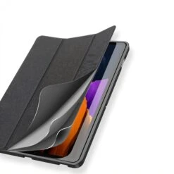 Housse De Protection Galaxy Tab S7 Avec Support Horizontale - Top Design DUX DUCIS - Noir -All For Phone Magasin etui galaxy tab s7 t870 frac3670 6