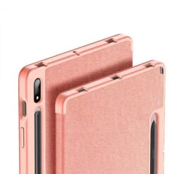 Housse De Protection Galaxy Tab S7 Avec Support Horizontale - Top Design DUX DUCIS - Rose -All For Phone Magasin etui galaxy tab s7 t870 frac3671 5