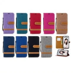 Etui Portefeuille Huawei P Smart 2019 Et Honor 10 Lite Style Jean Noir -All For Phone Magasin etui huawei p smart frac2988 10