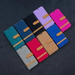 Etui Portefeuille Huawei P Smart 2019 Et Honor 10 Lite Style Jean Noir -All For Phone Magasin etui huawei p smart frac2988 11