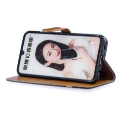 Etui Portefeuille Huawei P Smart 2019 Et Honor 10 Lite Style Jean Noir -All For Phone Magasin etui huawei p smart frac2988 4