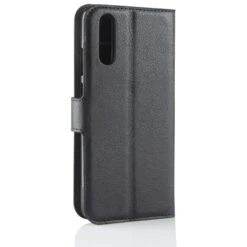 Etui Portefeuille Huawei P20 Style Cuir Noir -All For Phone Magasin etui huawei p20 frac2469 5