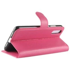 Etui Portefeuille Huawei P20 Style Cuir Fushia -All For Phone Magasin etui huawei p20 frac2472 4