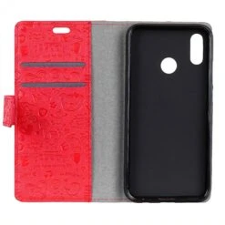 Etui Portefeuille Huawei P30 Lite Fantaisie Graffiti Rouge -All For Phone Magasin etui huawei p30 lite frac3019 3