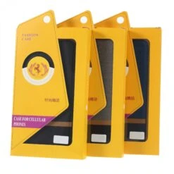 Etui Portefeuille Huawei P30 Lite Style Tissus Noir -All For Phone Magasin etui huawei p30 lite frac3033 6