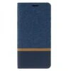 Etui Portefeuille Huawei P30 Lite Style Tissus Bleu -All For Phone Magasin etui huawei p30 lite frac3035