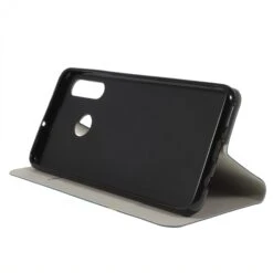 Etui Portefeuille Huawei P30 Lite Style Tissus Bleu -All For Phone Magasin etui huawei p30 lite frac3035 3