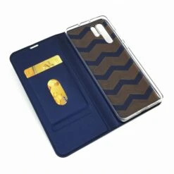 Etui Portefeuille Huawei P30 Pro Avec Contour Silicone Bleu -All For Phone Magasin etui huawei p30 pro frac3016 4