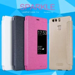 Etui Huawei P9 NILLKIN Sparkle Blanc -All For Phone Magasin etui huawei p9 frac1367 6