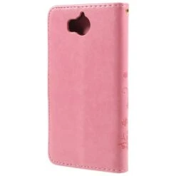 Etui Huawei Y5 2017 Et Y6 2017 Portefeuille Rose -All For Phone Magasin etui huawei y5 2017 frac1885 2