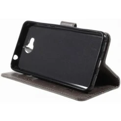 Etui Huawei Y5 2017 Et Y6 2017 Portefeuille Gris -All For Phone Magasin etui huawei y5 2017 frac1887 3