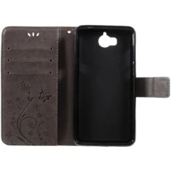 Etui Huawei Y5 2017 Et Y6 2017 Portefeuille Gris -All For Phone Magasin etui huawei y5 2017 frac1887 5