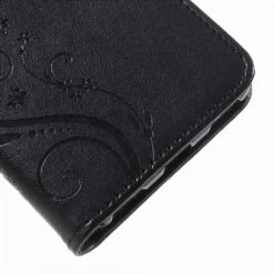 Étui Portefeuille Huawei Y5 2017 Et Y6 2017 Papillon Noir -All For Phone Magasin etui huawei y6 2017 frac4170 7