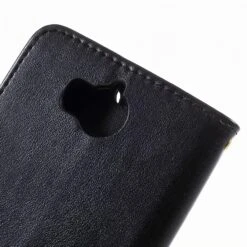Étui Portefeuille Huawei Y5 2017 Et Y6 2017 Papillon Noir -All For Phone Magasin etui huawei y6 2017 frac4170 8