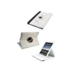 Etui IPad 2, 3 Et 4 à Rotation 360° Blanc
