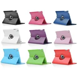 Etui IPad 2, 3 Et 4 à Rotation 360° Bleu Foncé